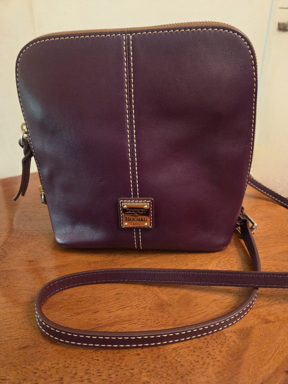Dooney & Bourke Trixie Plum Crossbody Bag